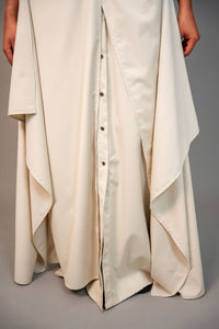Layered dress - beige