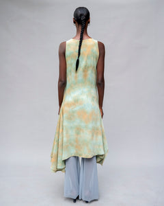 Blue dreams dress in dye