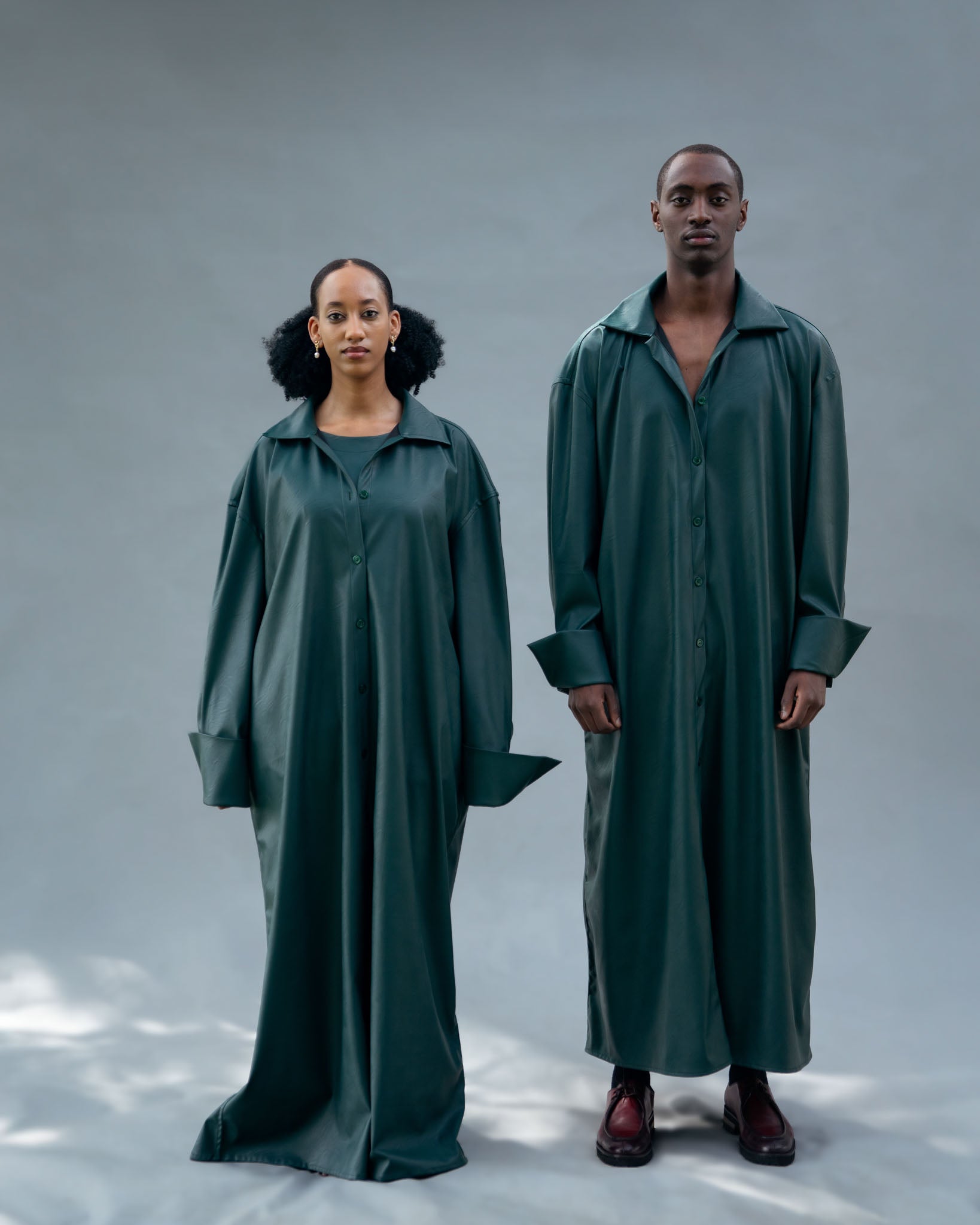 Armor of God coat - turquoise