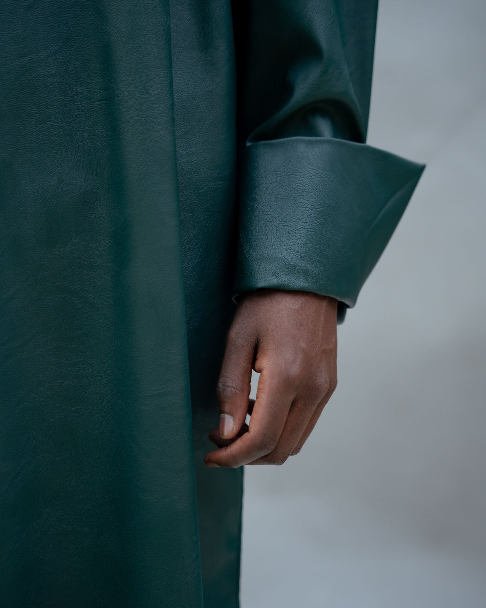 Armor of God coat - turquoise